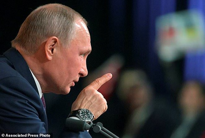 Các sắc thái biểu cảm của ông Putin trong cuộc họp báo thường niên - Ảnh 15.