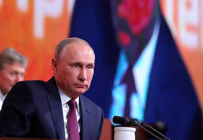 Các sắc thái biểu cảm của ông Putin trong cuộc họp báo thường niên - Ảnh 16.