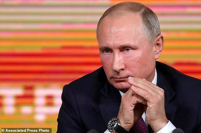 Các sắc thái biểu cảm của ông Putin trong cuộc họp báo thường niên - Ảnh 17.