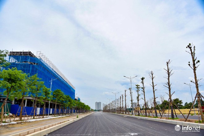 Toàn cảnh tuyến đường nghìn tỷ nối Xa La - Nguyễn Xiển sắp hoàn thành - Ảnh 3.