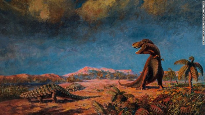 Những bức tranh màu siêu thực về quái vật thời tiền sử - Ảnh 3.