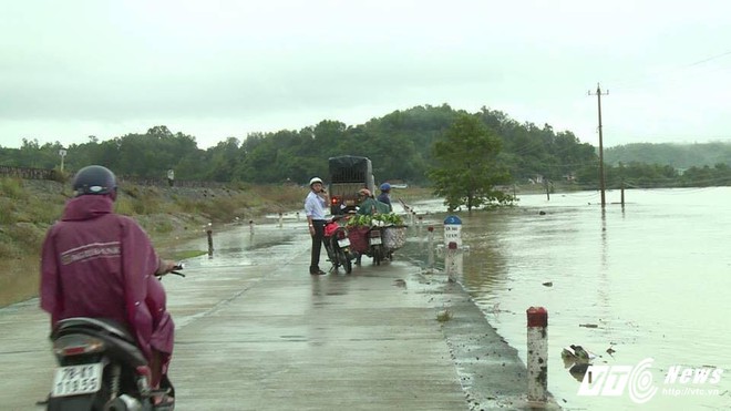 Hàng nghìn người dân Nam Trung Bộ sơ tán lên cao để tránh lũ - Ảnh 2.