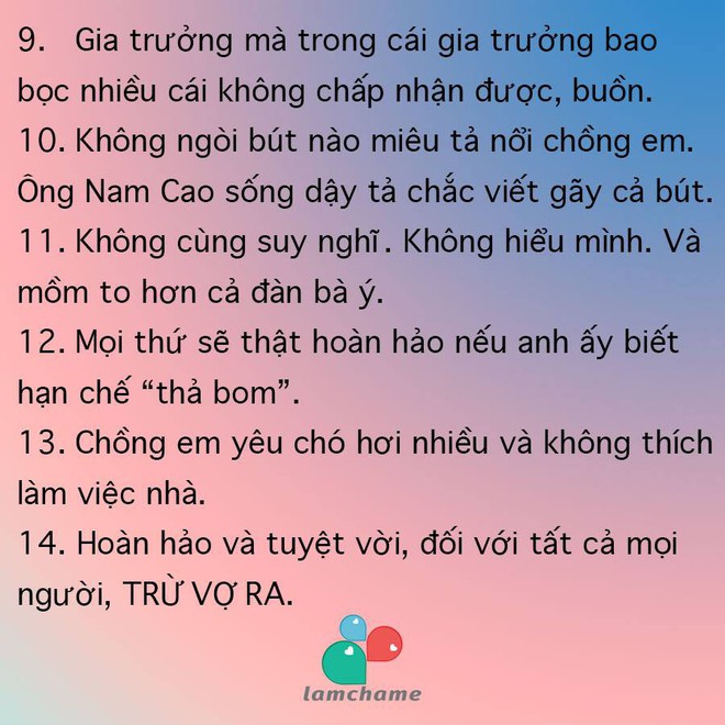 Bật cười với những câu miêu tả chồng bá đạo của các chị em - Ảnh 3.