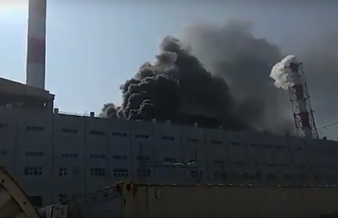 Cháy lớn tại nhà máy nhiệt điện Thái Bình 2 - Ảnh 3.