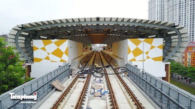 Hình ảnh dự án đường sắt Cát Linh - Hà Đông trước ngày chạy thử - Ảnh 4.