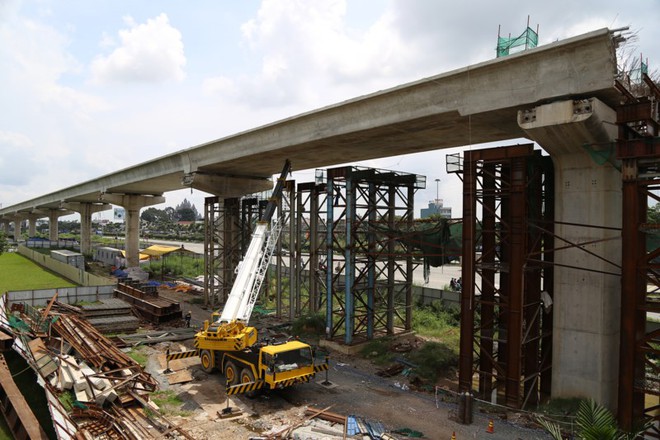 Toàn cảnh tuyến metro số 1 nằm chờ vì thiếu vốn - Ảnh 4.