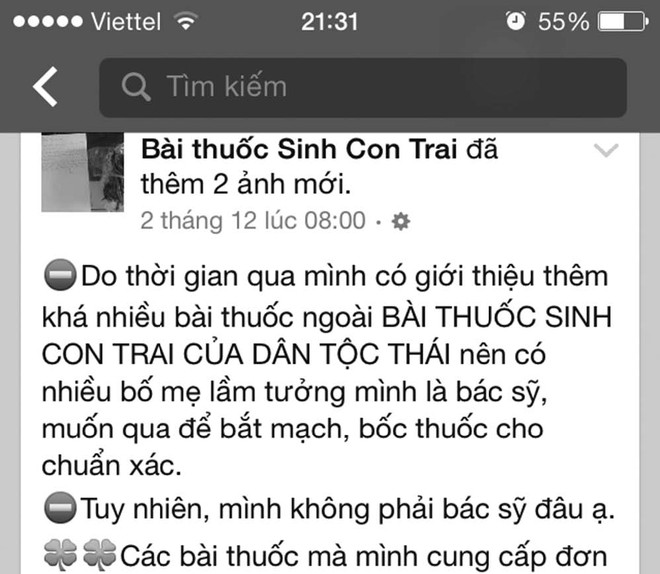 “Thuốc” sinh con trai: Các chuyên gia nói gì? - Ảnh 1.