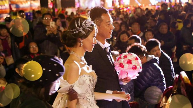 Dựng tới 600 bàn cỗ trên đường, đám cưới ở Đài Loan khiến cư dân mạng sửng sốt vì chơi sang - Ảnh 4.