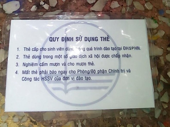 CHOÁNG VỚI CÔNG NGHỆ “THẺ SINH VIÊN” GIẢ: Gắn mác “Sinh viên Đại học Sư phạm Hà Nội” chỉ với…. 50.000 đồng! - Ảnh 5.