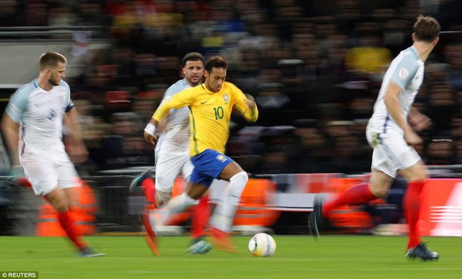 Neymar bất lực, Brazil hòa không bàn thắng với Anh trên sân Wembley - Ảnh 7.