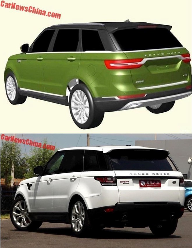 Người Trung Quốc lại “nhái trắng trợn” SUV Range Rover Sport - Ảnh 5.