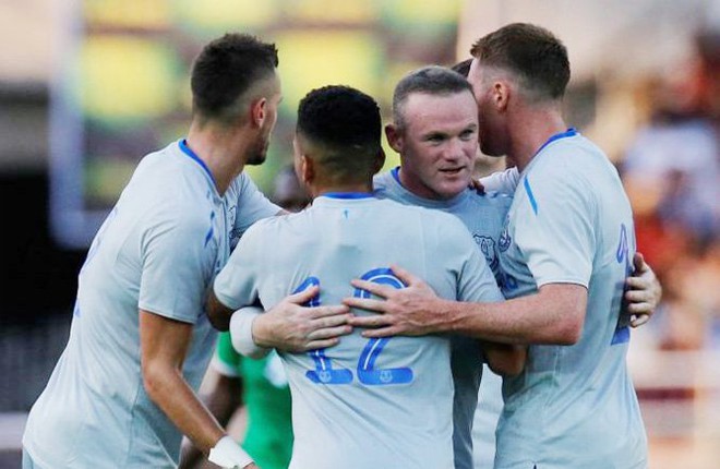 Rooney nổ siêu phẩm tuyệt đẹp ngày trở lại Everton - Ảnh 7.