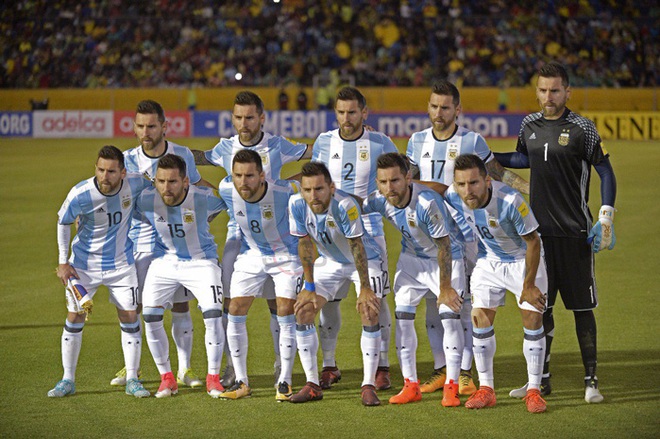 Biếm họa Messi cõng cả tuyển Argentina trên lưng - Ảnh 5.