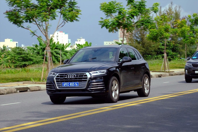 Cận cảnh dàn xe Audi phục vụ APEC chạy thử nghiệm tại Đà Nẵng - Ảnh 7.