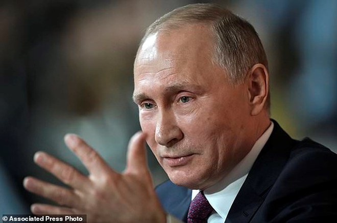 Các sắc thái biểu cảm của ông Putin trong cuộc họp báo thường niên - Ảnh 6.