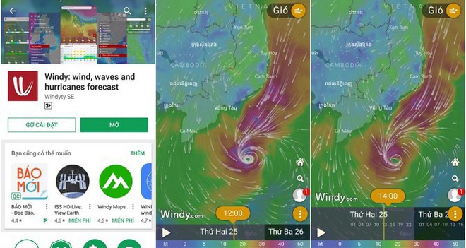 Hướng dẫn theo dõi và cập nhật tình hình bão Tembin ngay trên ứng dụng điện thoại hoặc trình duyệt web - Ảnh 5.
