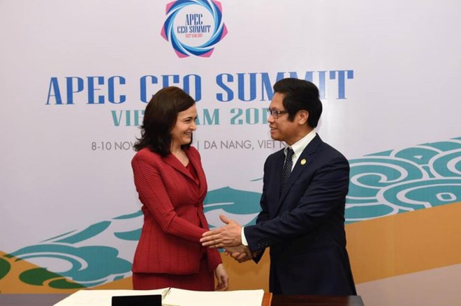 ‘Bóng hồng’ quyền lực Facebook phát biểu tại APEC CEO Summit - Ảnh 7.
