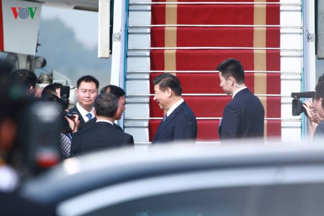 Ảnh: Chủ tịch Trung Quốc rời Hà Nội, kết thúc chuyến thăm Việt Nam - Ảnh 7.