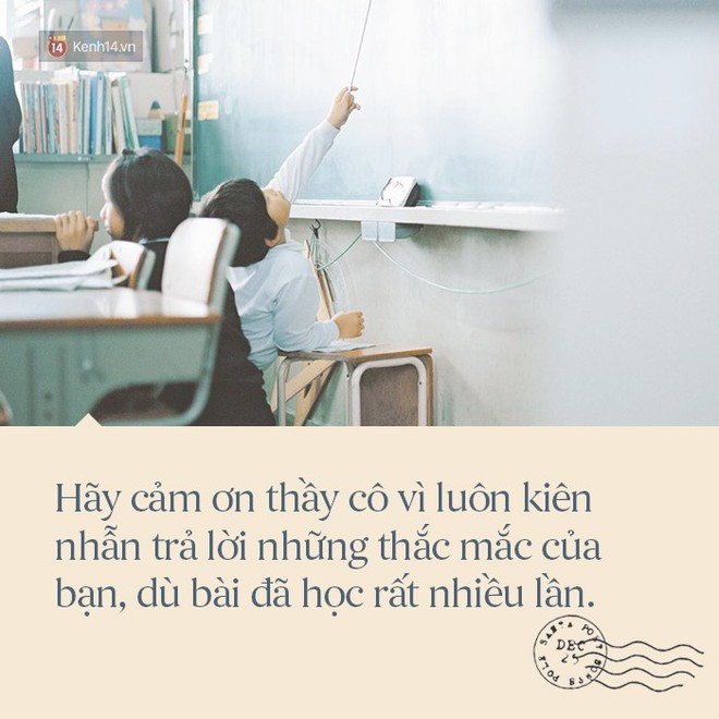 Có thể bạn đã quên cảm ơn thầy cô mình vì rất nhiều điều - Ảnh 8.