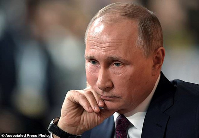 Các sắc thái biểu cảm của ông Putin trong cuộc họp báo thường niên - Ảnh 8.
