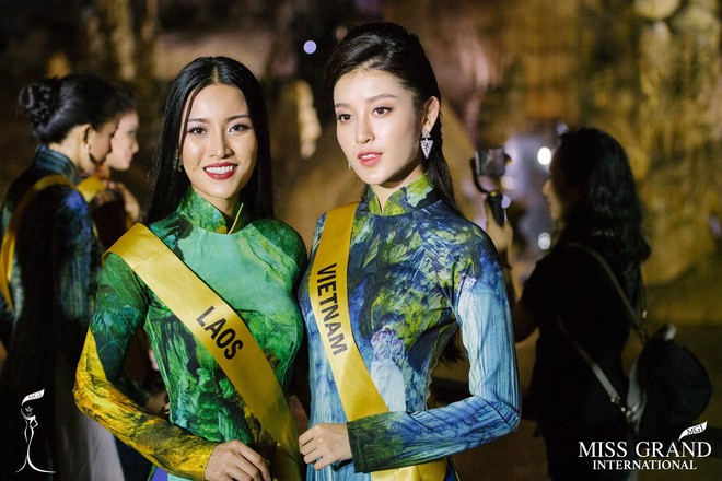 Mặc áo dài và cài dâm bụt giống Hoàng Thùy, người đẹp Fiji sáng nhất Miss Grand 2017 - Ảnh 10.