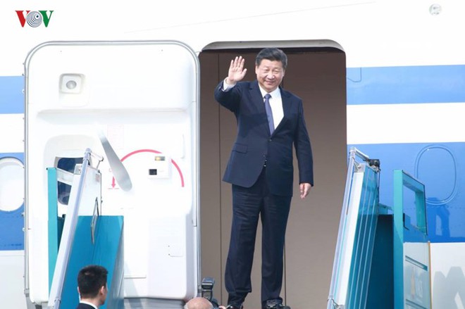 Ảnh: Chủ tịch Trung Quốc rời Hà Nội, kết thúc chuyến thăm Việt Nam - Ảnh 9.