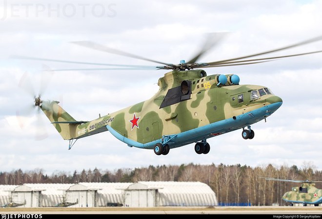 Trực thăng “lực sĩ bay” Mi-26 của Nga - Ảnh 9.