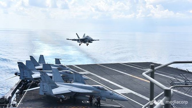 Cuộc sống không như mơ trên tàu sân bay Mỹ USS Ronald Reagan - Ảnh 10.