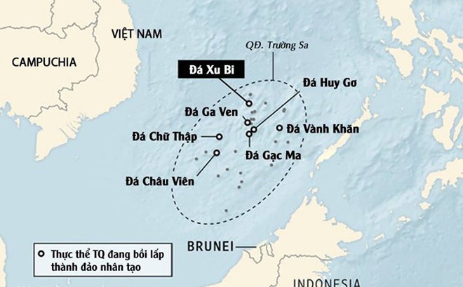 Trung Quốc trắng trợn xây sắp xong kho chứa tên lửa trên Biển Đông -  NguoiViet.de