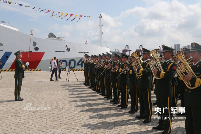 Báo Trung Quốc quan tâm tới chuyến thăm của tàu CSB 8004 Việt Nam - Ảnh 3.