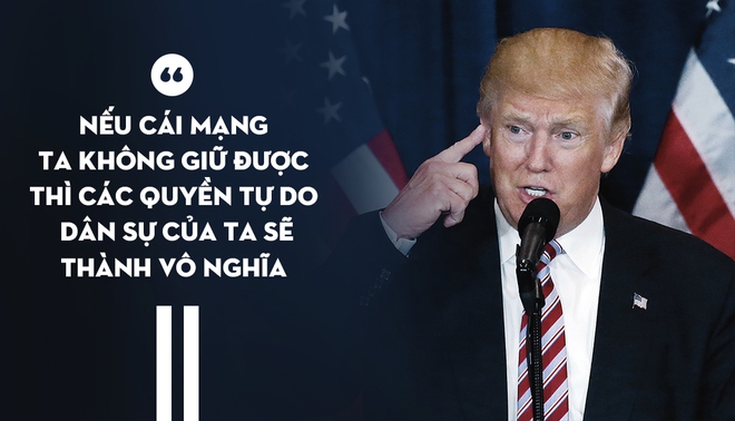 Ông Trump nối gót TT Washington: Muốn đất nước thịnh vượng phải luôn sẵn sàng chiến đấu - Ảnh 1.