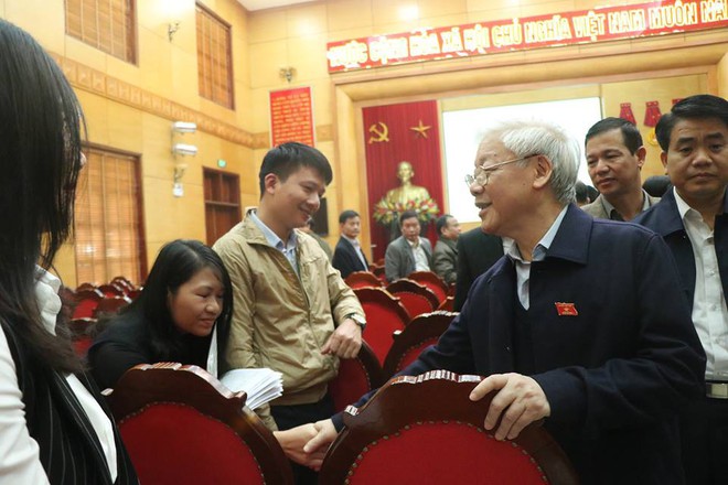 Tổng Bí thư: Phải có đòn roi để anh không dám, không muốn làm, nhúng tay vào rồi phải sửa - Ảnh 1.