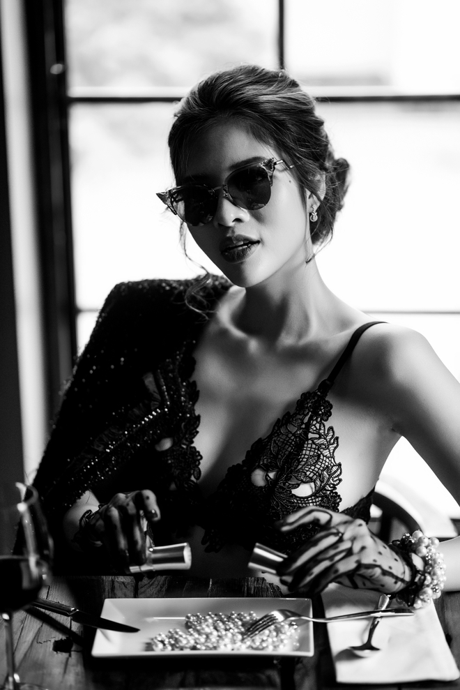 Hoa hậu Phan Hoàng Thu kiêu kỳ và gợi cảm trong bộ ảnh mới - Ảnh 9.