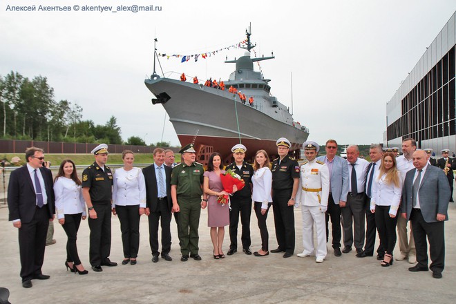 [ẢNH] Nga hạ thủy tàu tên lửa đầu tiên lớp Karakurt - Ảnh 11.