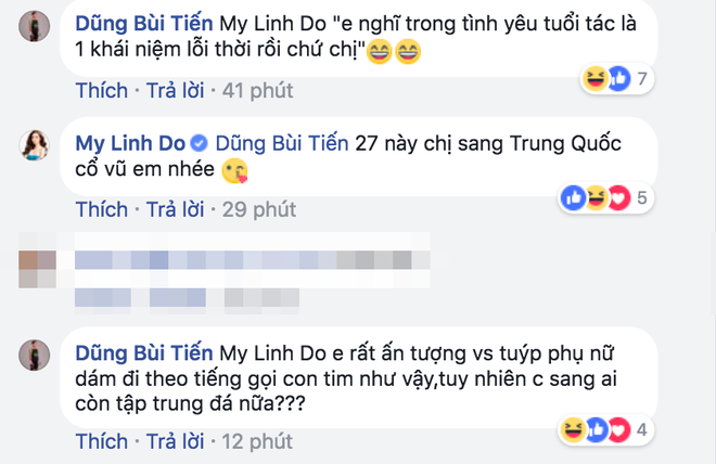 Hết nhắn tin cho Mỹ Linh, Angela Phương Trinh và giờ đến Minh Tú, Tiến Dũng quả thực là fanboy nhiệt thành nhất Vbiz - Ảnh 3.