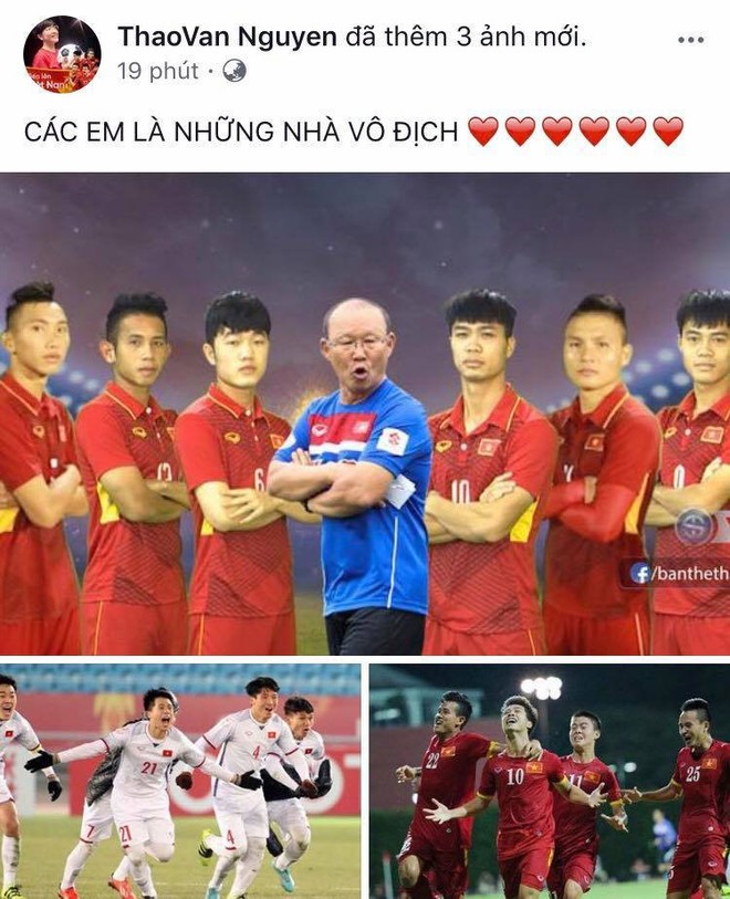 Mỹ Tâm đánh tiếng tới các cầu thủ U23 Việt Nam: Thèm ăn rau muống xào nhớ cho chị biết! - Ảnh 3.