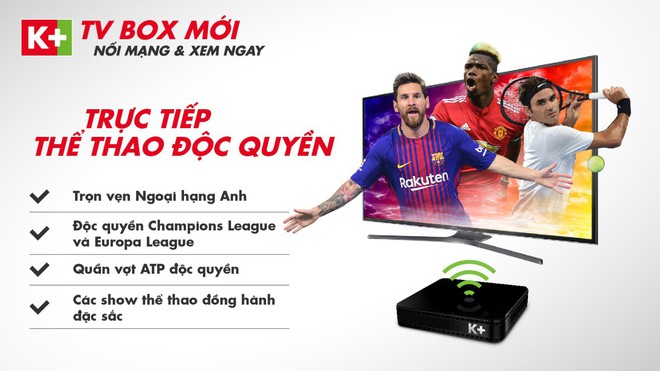 Đi du lịch vẫn tưng bừng bóng đá với K+ TV Box  - Ảnh 2.