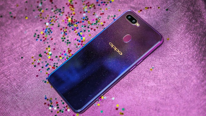 Thế Giới Di Động độc quyền tung màu ‘không đụng hàng’ của Oppo F9, tặng sạc nhanh dự phòng tím - Ảnh 3.