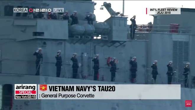 Tư lệnh HQVN và Tổng thống Hàn Quốc tại Lễ duyệt binh tàu chiến quốc tế: VN có tàu mới - Ảnh 5.