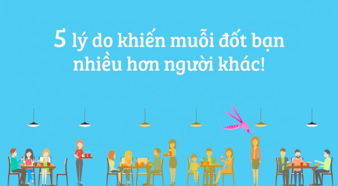 Không phải do ăn ở, 5 lý do này khiến bạn bị muỗi đốt nhiều hơn người khác - Ảnh 1.