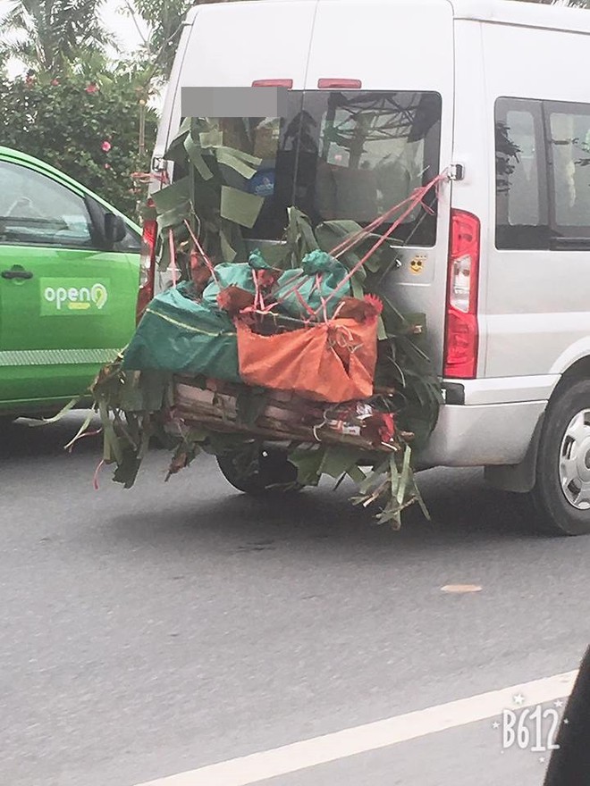 Chú vịt trắng ngóc đầu, nằm phía sau ô tô - hình ảnh hài hước gây chú ý trong ngày chủ nhật - Ảnh 3.