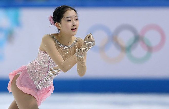 Mê mẩn vẻ đẹp trong sáng của “hot girl trượt băng Trung Quốc” - Ảnh 3.