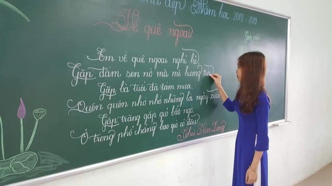 Khi giáo viên tiểu học đi thi viết chữ đẹp: Không máy in hay font chữ xịn sò nào có thể sánh ngang với bàn tay cô giáo! - Ảnh 9.