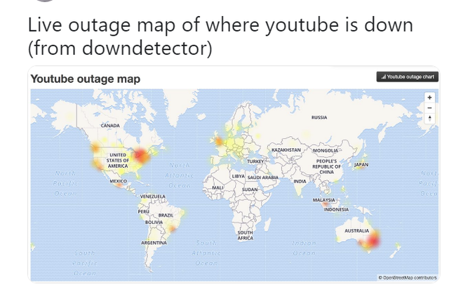 NÓNG: Youtube bị sập trên toàn cầu, đội ngũ Youtube nói gì? - Ảnh 4.