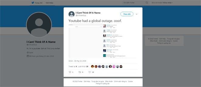 Youtube bị sập trên toàn cầu: Nguyên nhân ban đầu là gì? - Ảnh 4.