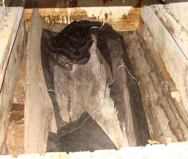 Sửng sốt với nghĩa địa mộ thân cây gỗ lim nguyên vẹn từ 3.000 năm trước ở Hưng Yên - Ảnh 6.