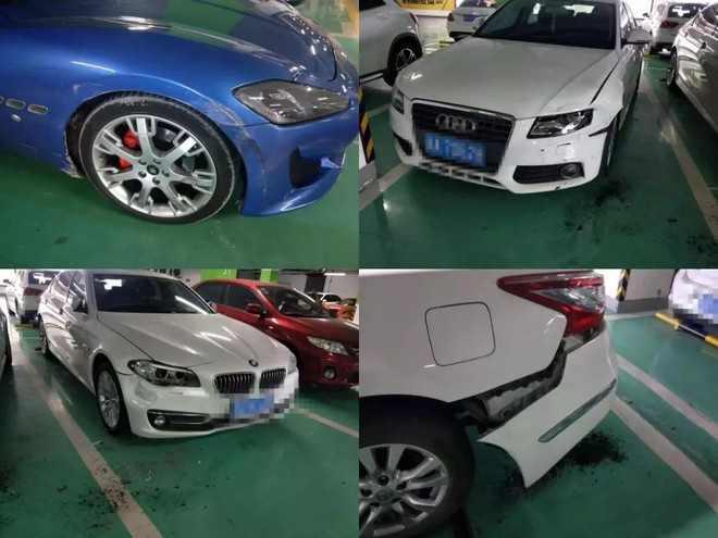 Góc tổ lái: Lùi xe trong bãi gửi, nữ tài xế đâm liên tiếp 3 xe sang BMW, Audi và Maserati - Ảnh 2.