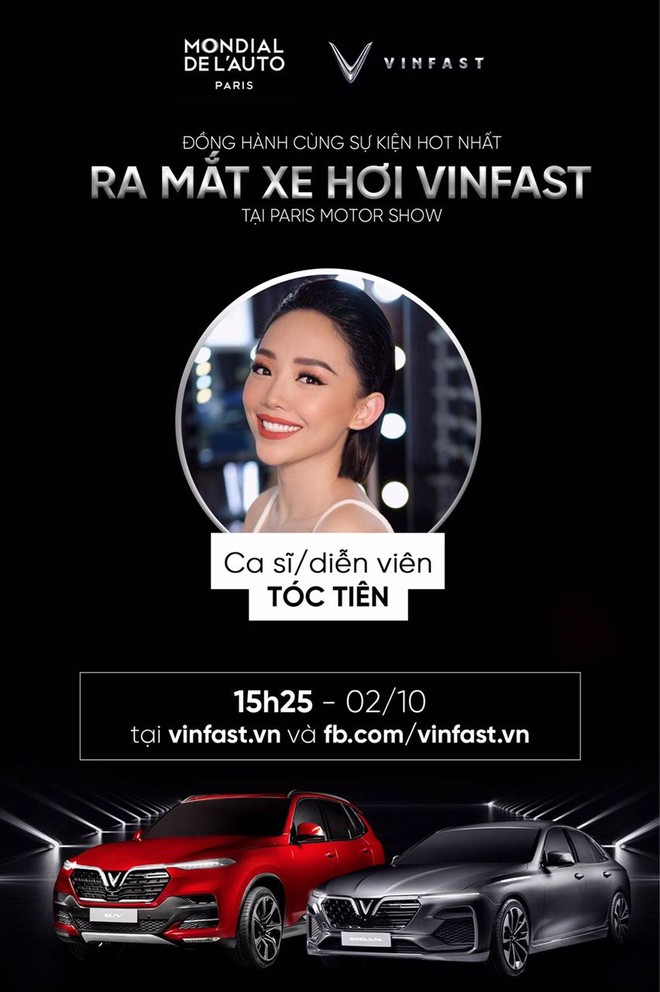 Dàn sao đình đám Vbiz cùng hào hứng hướng về sự kiện ra mắt xe hơi VinFast tại Paris Motor Show 2018 - Ảnh 7.