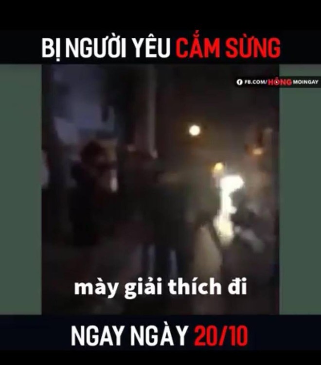 Thanh niên tát bạn gái vì đi chơi cùng người khác, thái độ của trai lạ càng gây bức xúc - Ảnh 2.