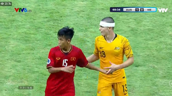 TRỰC TIẾP Việt Nam 1-2 Australia: Binh đoàn đỏ chính thức tan mộng World Cup - Ảnh 3.